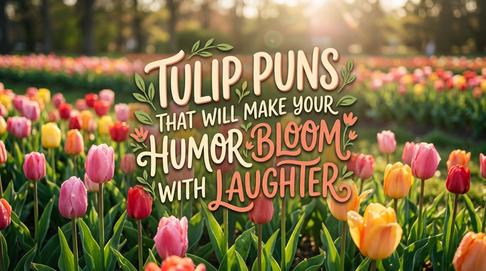 Tulip Puns That Will Make Your Humor Bloom With Laughter