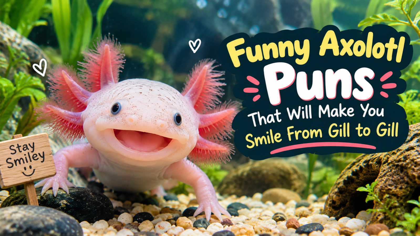 Funny Axolotl Puns That Will Make You Smile From Gill to Gill